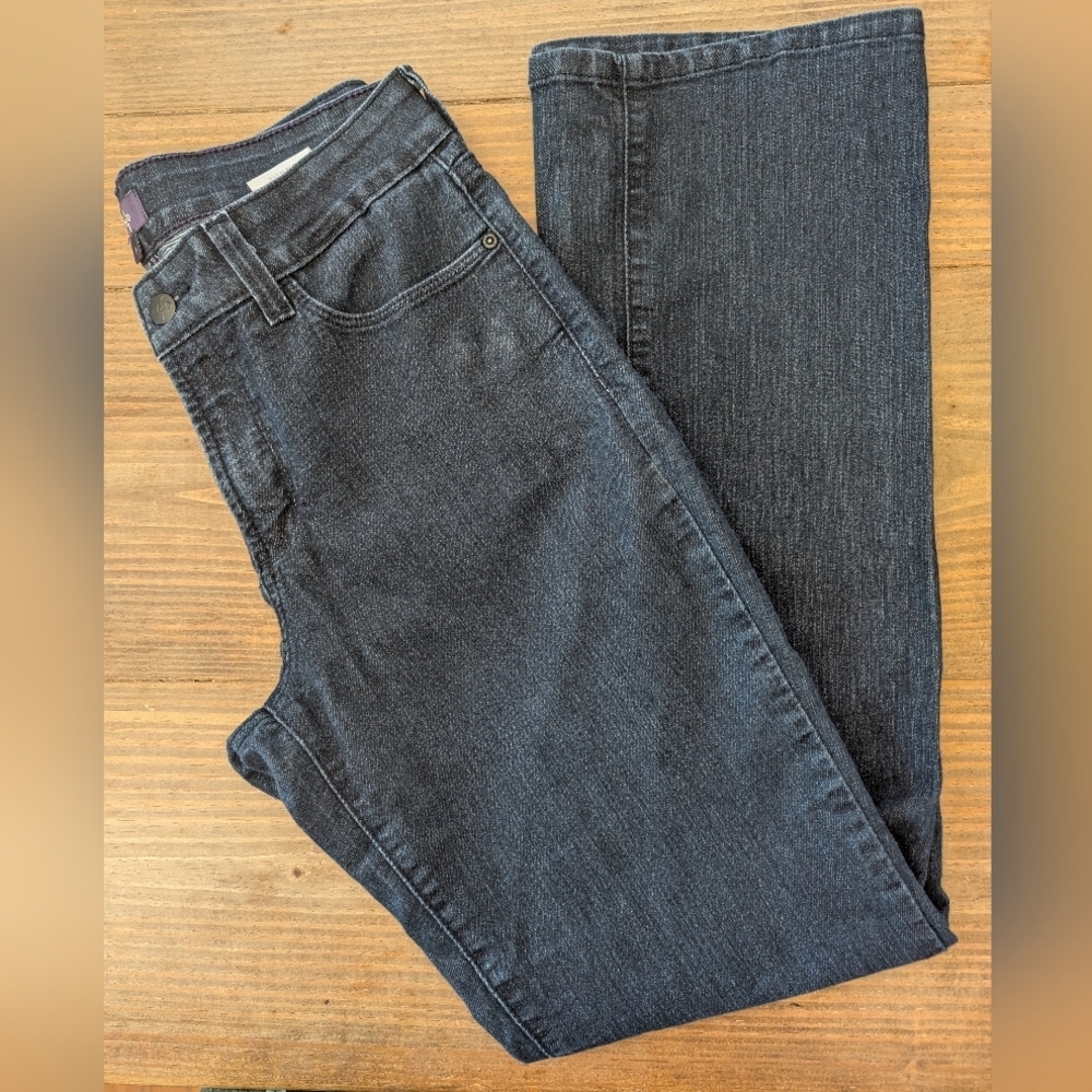 NYDJ Not Your Daughters Jeans Straight Leg Rhinestone